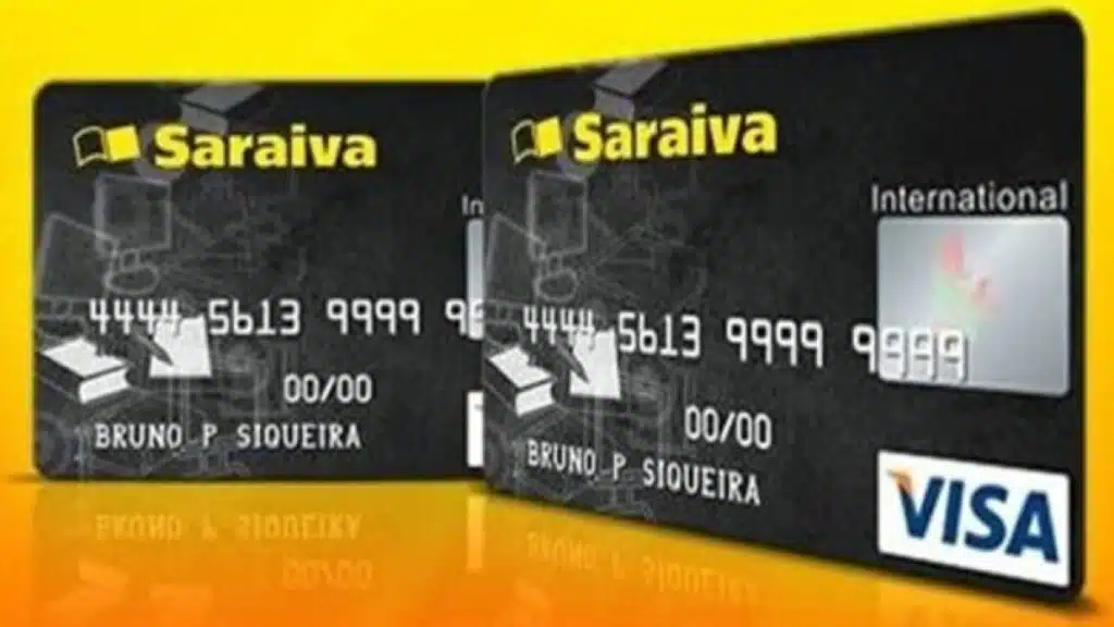 cartão Saraiva