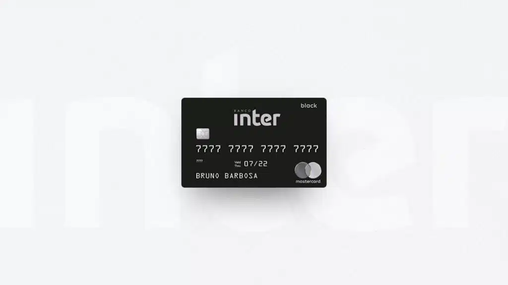 cartão inter black