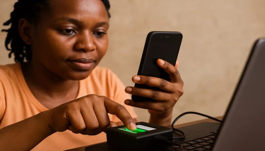 Biometric banking